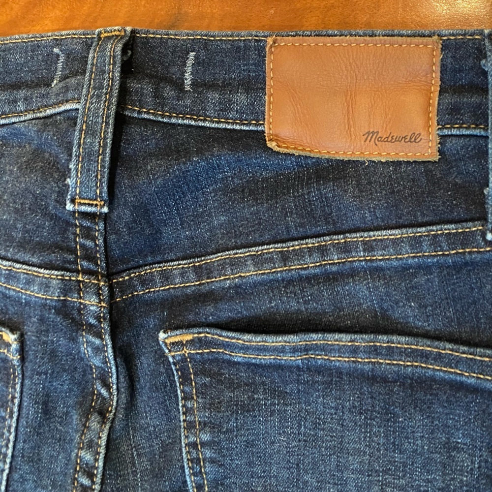 Madewell Tall 10" High-Rise Skinny Jeans in Hayes Wash size 26T - Picture 5 of 6